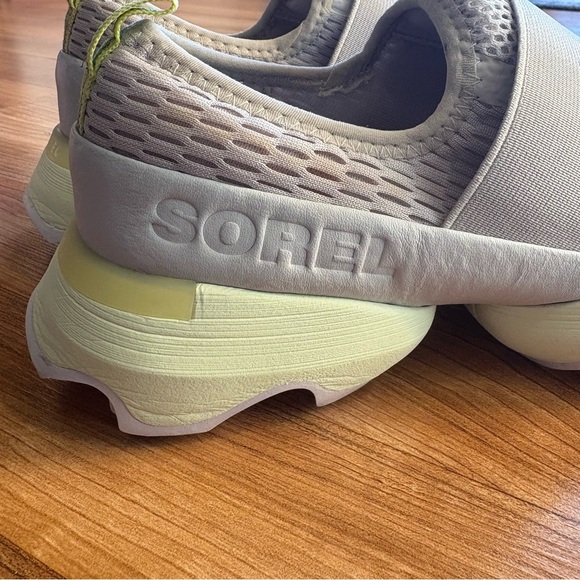 Sorel KINETIC IMPACT STRAP Women's Shoes Sneakers Dark Stone Scalloped Sole 7.5 - Picture 4 of 12